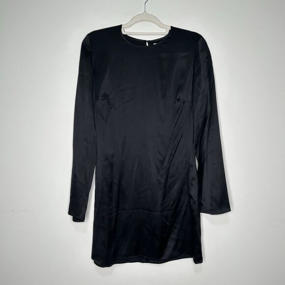 Reformation Black Mini Dress - Picture 1 of 12